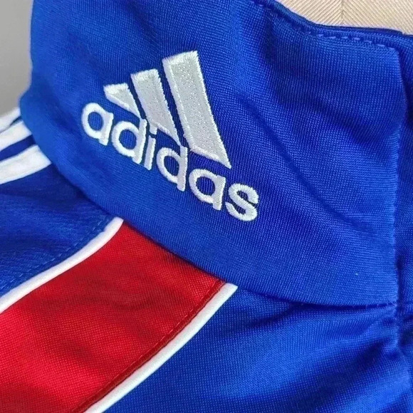 Adidas FC Dallas MLS Mens Full Zip Warm Up Jacket Blue Size M Vintage - Picture 3 of 14